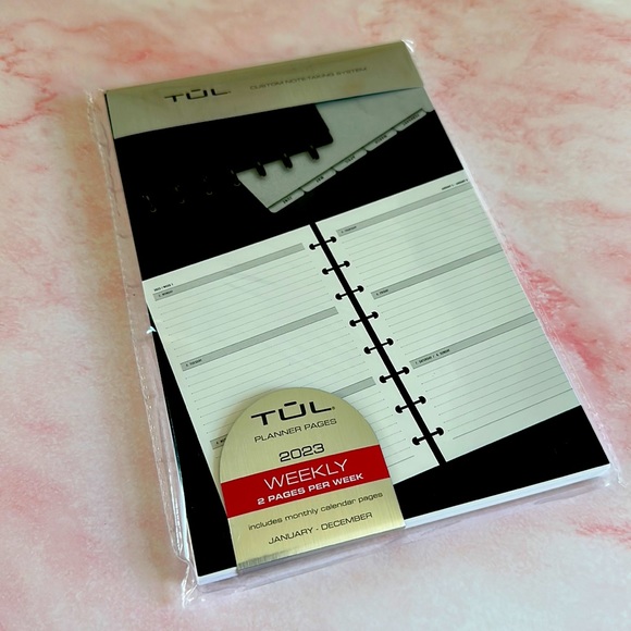 Tul Office 223 Weekly Tul Planner Pages Poshmark